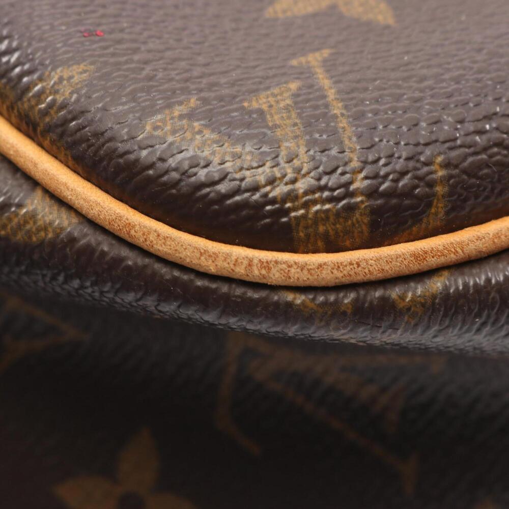 LOUIS VUITTON Brown Monogram Leather Shoulder Bag - Picture 6 of 10